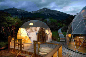 Tienda de la bóveda geodésica del iglú del PVC para las actividades que acampan al aire libre del ocio del jardín