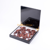 KSA Riyadh temporada 10 Uds caja de pastel de Ramadán negro caja de regalo portátil kraft caja de Ramadán 30 cajones caja de madera para fechas