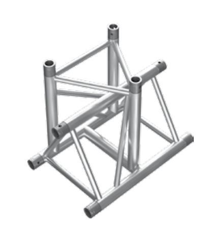 Evento de truss triangular de 50 × 2 tubos FT43-T35/HT43-T35