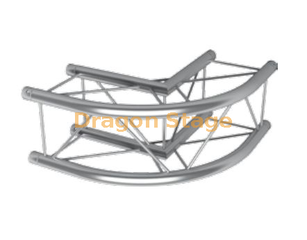 FT24-C21-R Truss de aluminio de tubos de caja de 35 × 2 