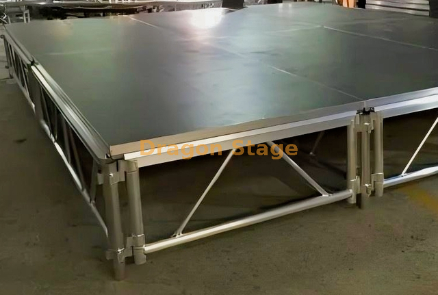 Plataforma de escenario portátil móvil barata de aluminio 18x14m