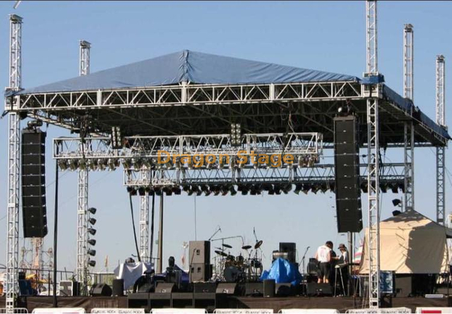 Escenario de Música Country de Aluminio 20x14x12m