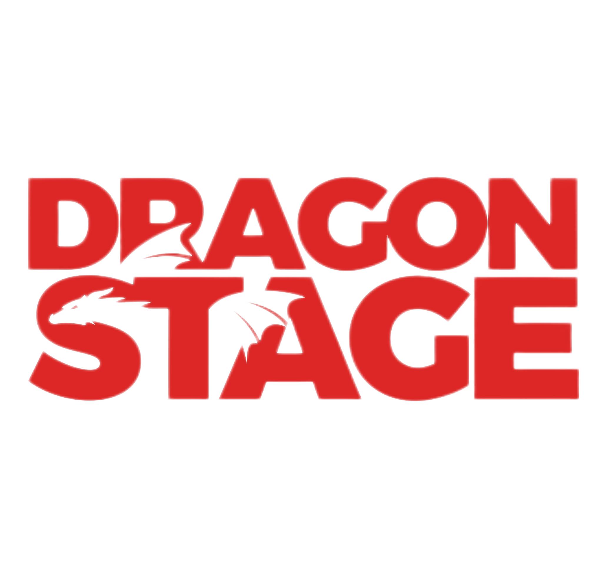 logotipo del escenario del dragón