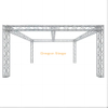 Sistema de exhibición/stand de feria comercial Global Truss de 20'x20' - Armazón de caja modular F34 con esquinas de bloque de conexiones universales y viga central