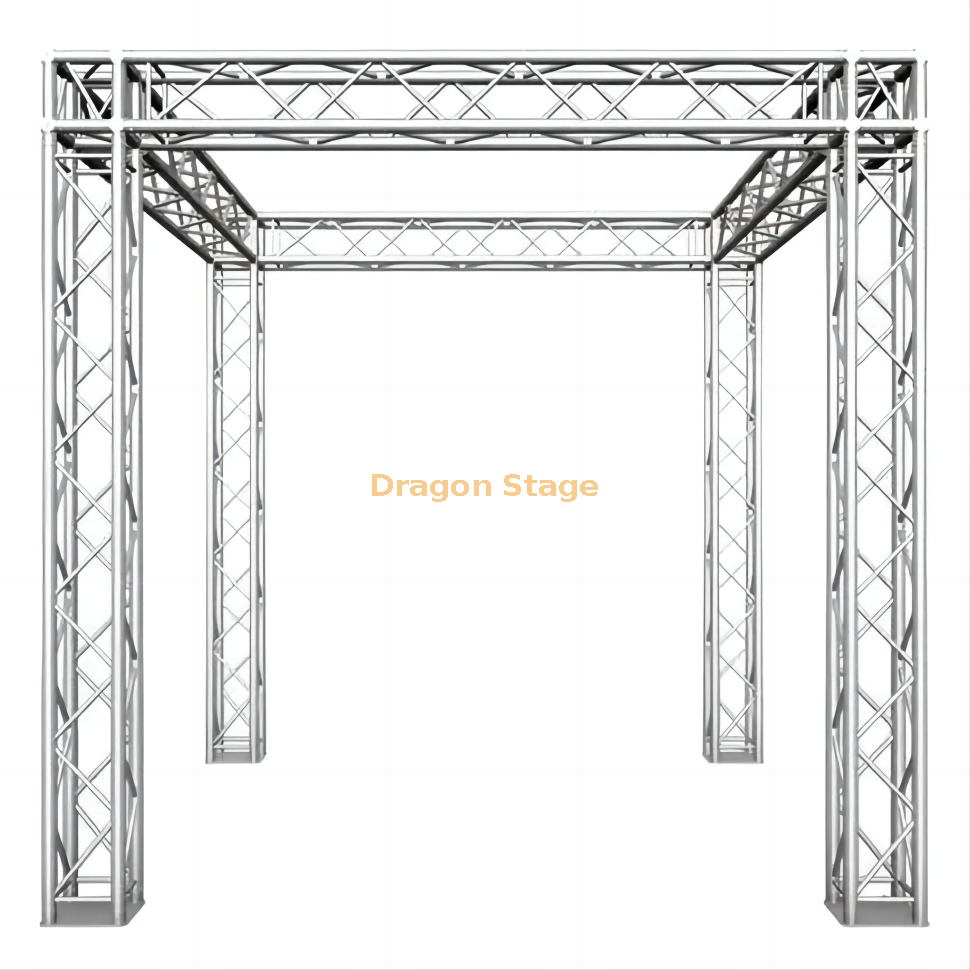 Sistema de stand / exhibit System / Exhibit System 10'x10'x10 ' - Modular F34 Box Box Truss