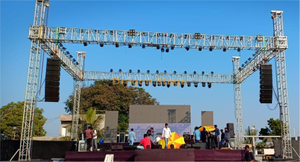 Armadura de caja de concierto de escenario de aluminio 30x24x12m