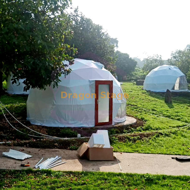 Carpa del hotel de la bóveda del evento del entretenimiento de los niños del ocio del jardín del marco de acero