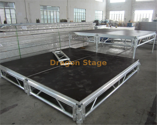 Escenario de aluminio para eventos, plataforma al aire libre para bodas, conciertos, 13x6m