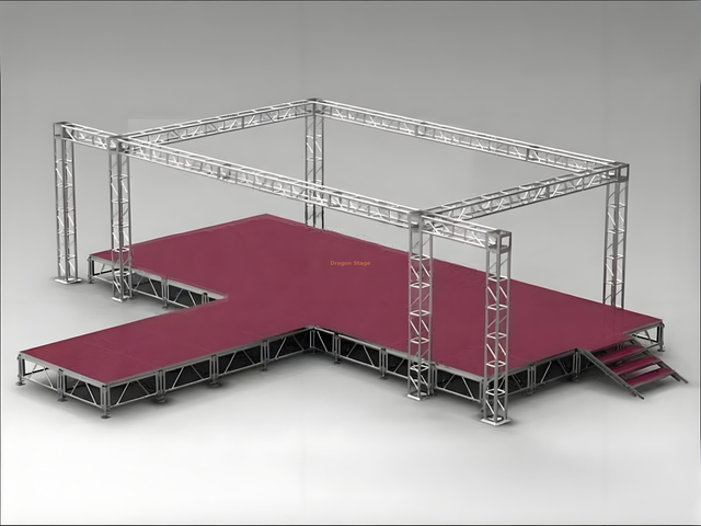 Truss de perno cuadrado de aluminio 300 mm para concierto en la etapa de 8x5x3m