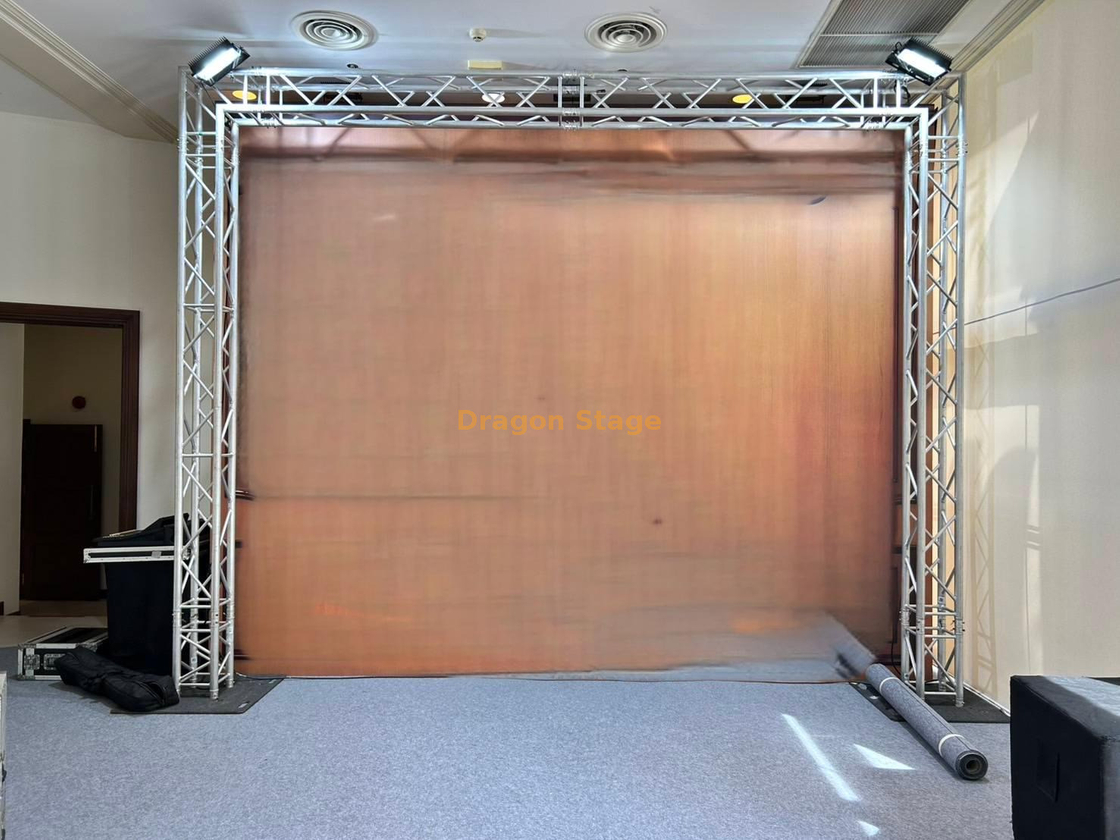 F34 Square Box Spigot Truss To Goal Post 4x4m