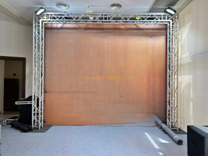 F34 Square Box Spigot Truss To Goal Post 4x4m