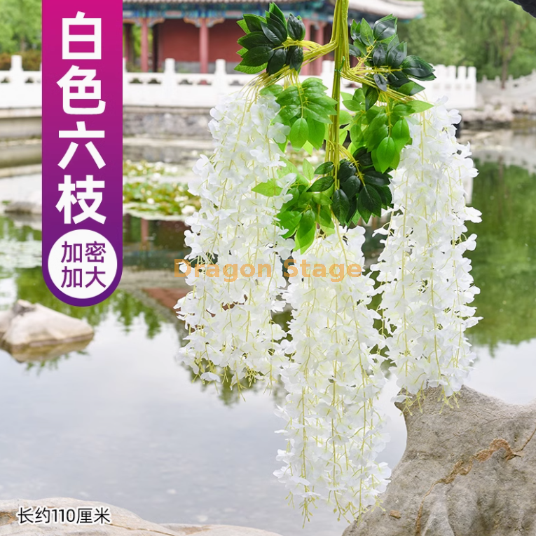 加大加密奶白色（ 6 枝）