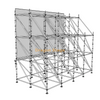 altura delantera modular de la altura los 4m de la estructura los 6m de ayuda de la pantalla de Ringlock LED de los 8x4m
