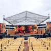 18x18x10m Etapas de armadura de techo de concierto al aire libre