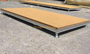 Plataforma de patio de balcón de jardín al aire libre de patio