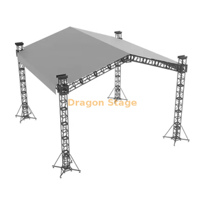 Sistema de techo Alustage 8x8x6m para conciertos al aire libre