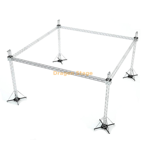 Truss de iluminación exterior portátil para conciertos 8x8x6m