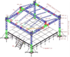 Estructura de armadura de techo inclinado para exteriores personalizada de 8x7x5m para conciertos y eventos