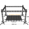 Escenario Layher con sistema Frame Truss 8x6x6m