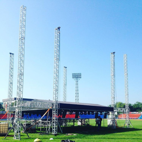 Techo de escenario 30 pies DJ Truss Tower