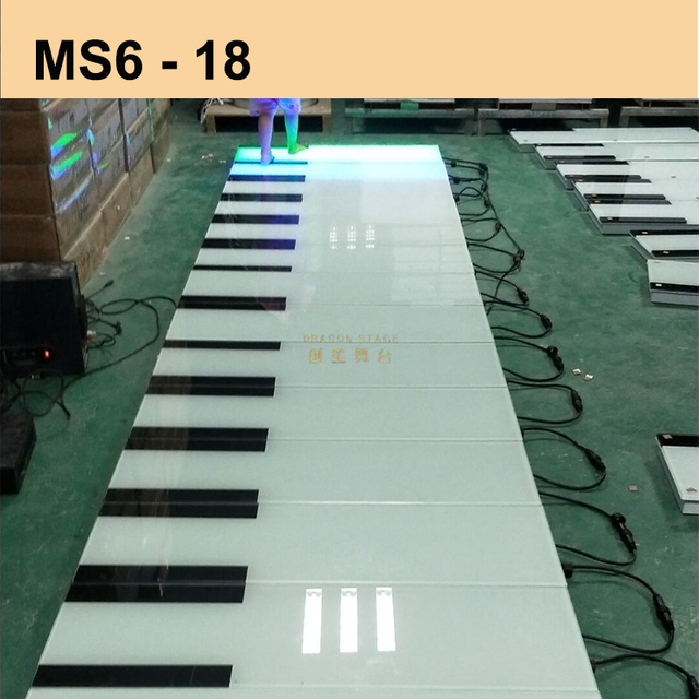 Baldosas portátiles para piano MS6-18