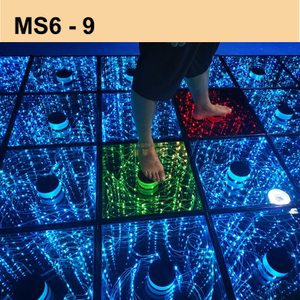 Plataforma de dimensiones de escenario de piso de escenario de baile portátil MS6-9