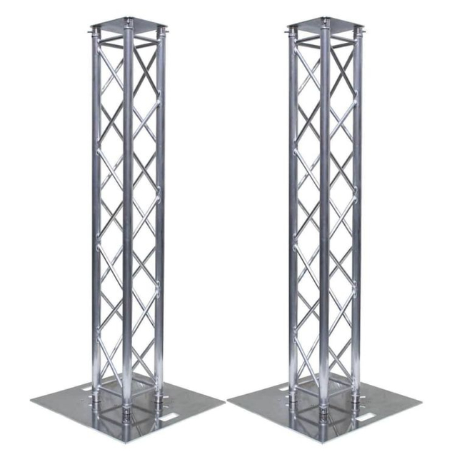 Soporte de DJ de aluminio Bands Totem Truss con placa base