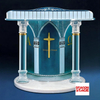 Púlpito de Iglesia de Vidrio Transparente con Logo Comprar