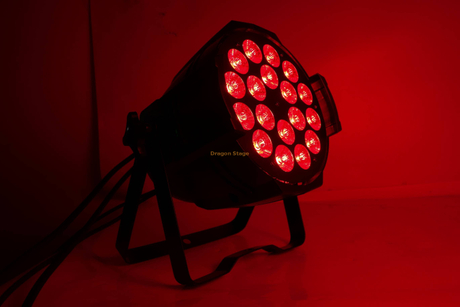 18 cuentas cinco en uno de aluminio fundido Par luces telón de fondo Led Par luz