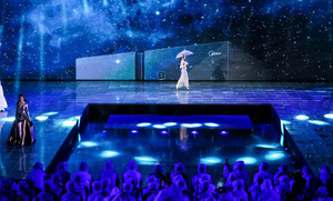 Escenario plegable de cristal para piscina, plataforma india para bodas, escenario para conciertos y banquetes