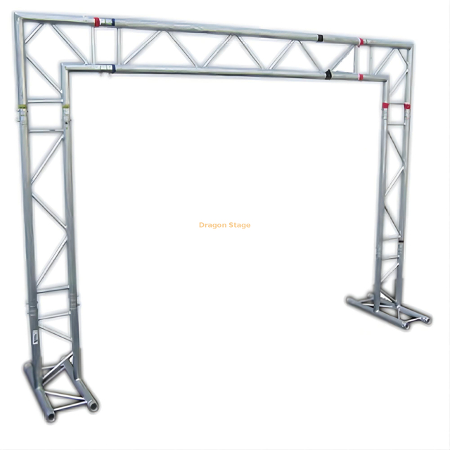 Exhibición Aluminio Ligero Gentry Banner Truss 10x10ft