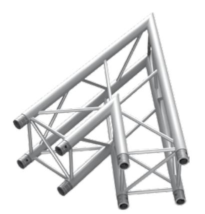 PT34-C19 tubos de caja 50 × 2 armazón de iluminación de aluminio