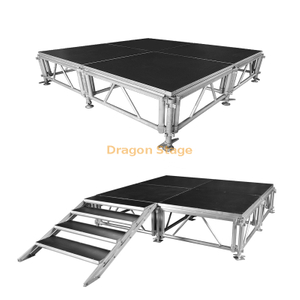 Event Party Modular Stage Fabricante Aluminio portátil Floor Floor Truss Stage 19.52x9.76m Altura 0.4-0.8m