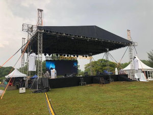 Escenario de techo de aluminio Truss Concert 20x20x10m