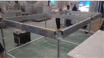 Plataforma de escenario Ringlock de acero de 2 x 2 m 30x20 m