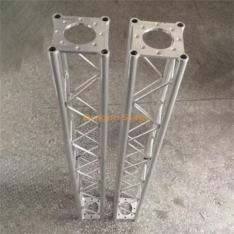 Mini braguero pequeño con perno cuadrado de exposición de feria comercial de 100 mm