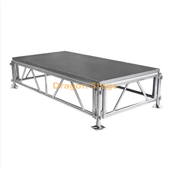 Mini Plataformas de Escenario Modulares Móviles 3x2m 