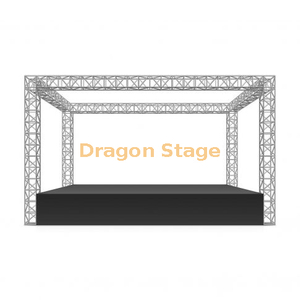 Sistema de armadura de caja de 400x400 mm para ring de boxeo 40x40x20 pies