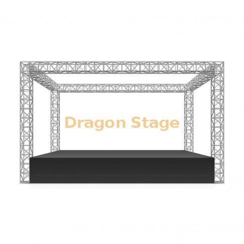 Sistema de armadura de caja de 400x400 mm para ring de boxeo 40x40x20 pies