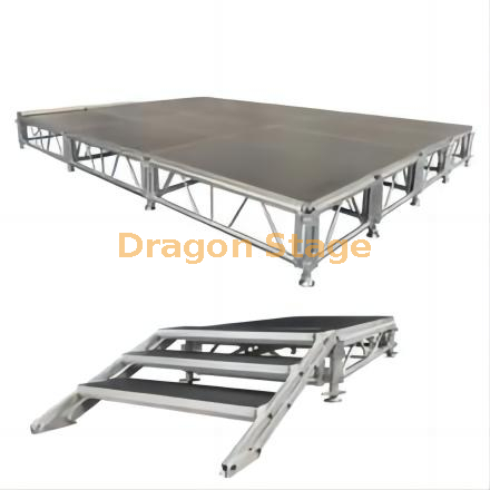 Plataforma de aluminio desmontable portátil los 52x32ft de la etapa de la boda del concierto del acontecimiento