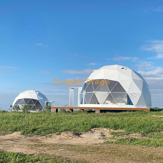 Casa al aire libre de la tienda de la bóveda de Glamping del acontecimiento del centro turístico del campo de los 5M los 8M el 15M