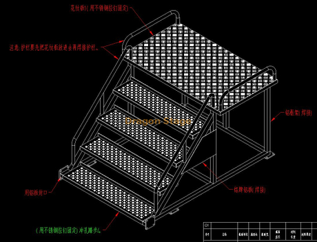 Elevador de carga móvil de aleación de aluminio 1.4x0.8x1m