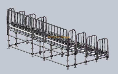 Paquete de soportes para asientos Ringlock para 34 personas