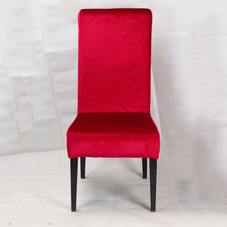Venta al por mayor de muebles de sala, sillas tapizadas de metal, sillas de tela envueltas de estilo europeo, sillas de comedor para hoteles y restaurantes de fabricantes de Foshan.