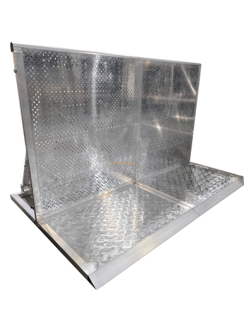 Barrera de orden para estadio escolar, sistema de estacionamiento automatizado y barreras para automóviles, valla de aluminio para eventos en interiores y exteriores