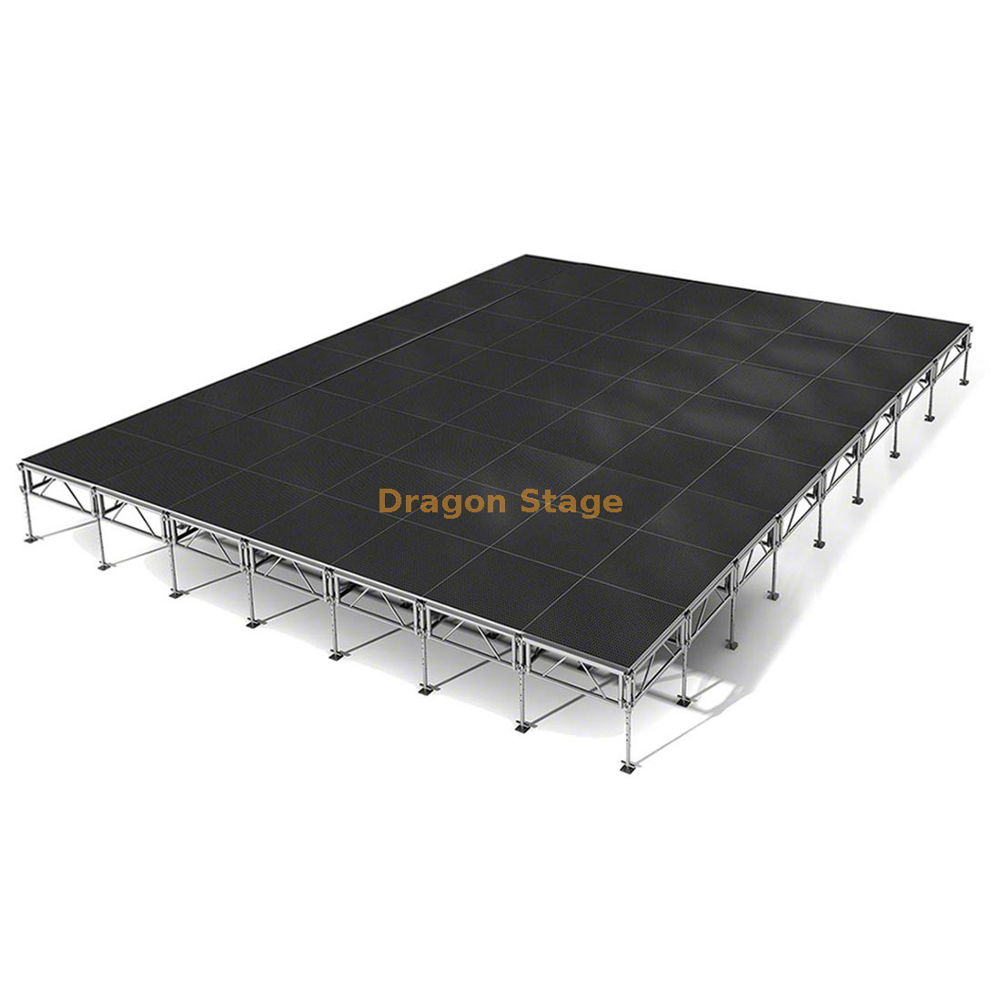 Plataforma portátil los 9.76x8.54m de la etapa del acontecimiento del concierto de la boda al aire libre
