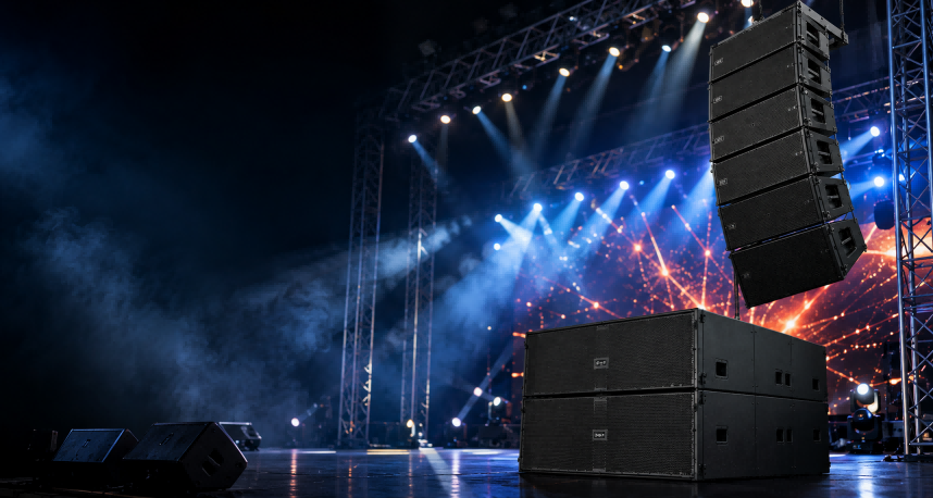 Sistema de Sonido Escénico para Eventos