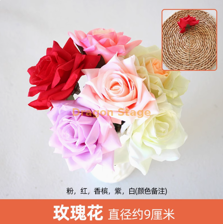 深蓝色 玫瑰 5 枝颜色备注