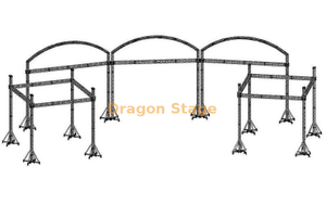 Sistema de arco de arco para el diseño del escenario de arco de concierto