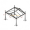 Sistema popular de techo de armadura de aluminio de iluminación de aluminio 10x10x9m
